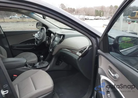 2018 Hyundai Santa Fe Se from USA, damaged, VIN KM8SM4HFXJU283235